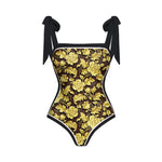 2026 High Quality Double-sided Printed Push Up Women Bikini Set Printed Strappy Bandage Swimwear Brazilian Biquini Bathing Suit