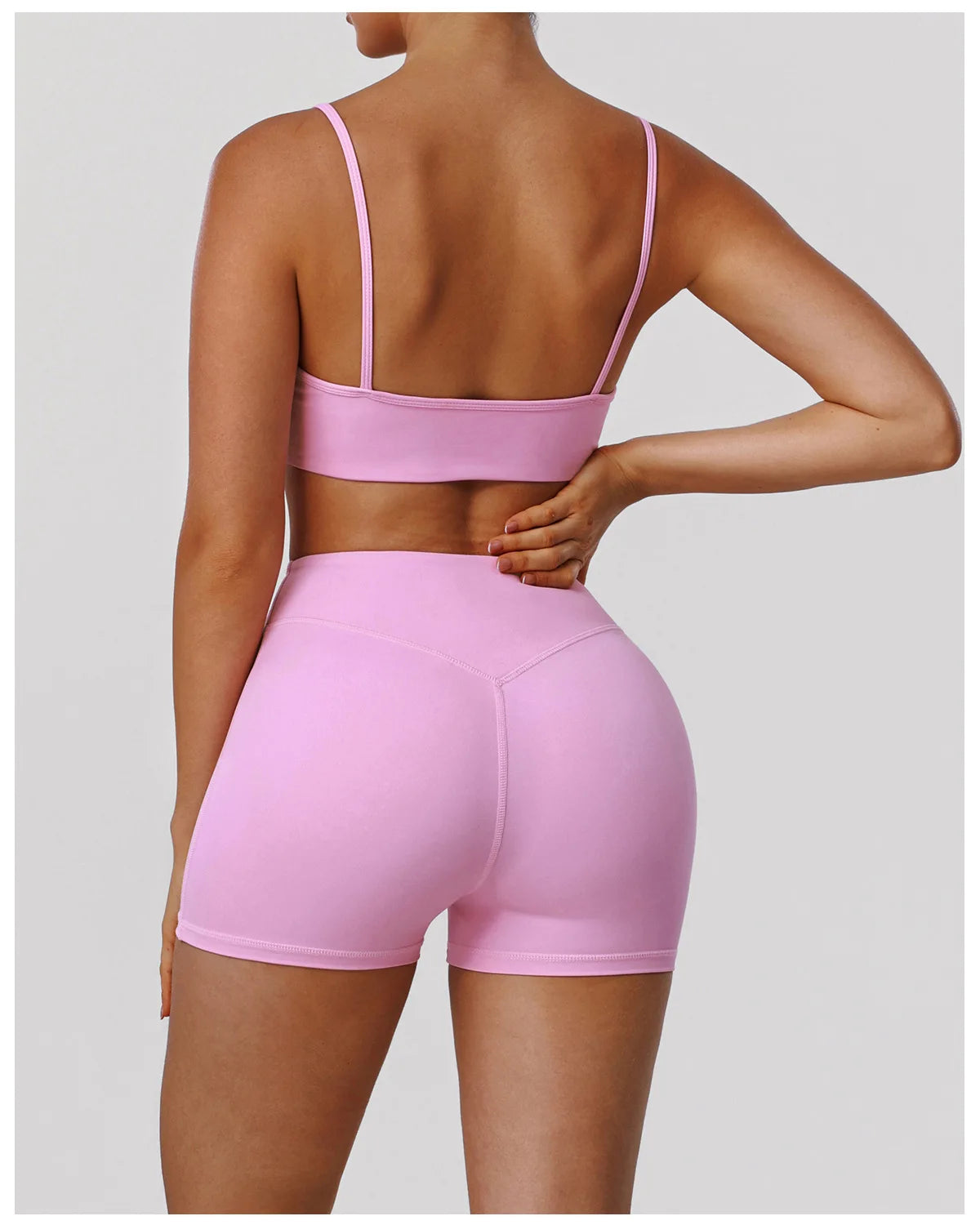 2 Pieces Sportswear Women Yoga Shorts Set Short Sleeve Sports T Shirts High Waist Hip Lifting Running Leggings Fitness Outfits