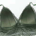 Women Invisible Lace Bras Backless Bra U Backless Bralette Triangular Sexy Bralette Soft Low Back Lingerie Tank Top