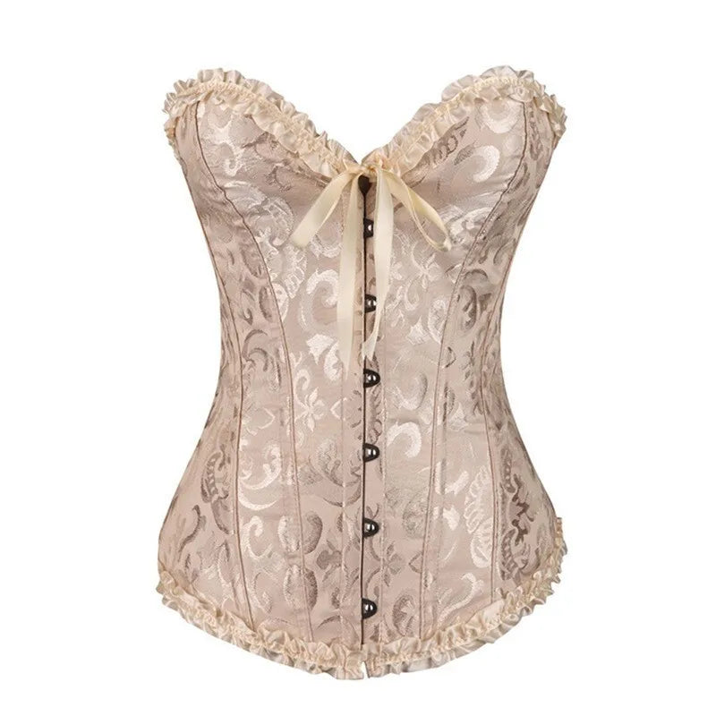 Charming Corset Quick Sexy Bone Corset Waist Slimming Chest Support Gathering Waist Slimming Gathering Waist Tight Corset 51U2