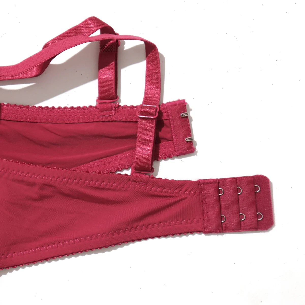 Beauwear Solid Color T-shirt Bras for Women Padded Bra Push Up Cross Straps Bow Underwear