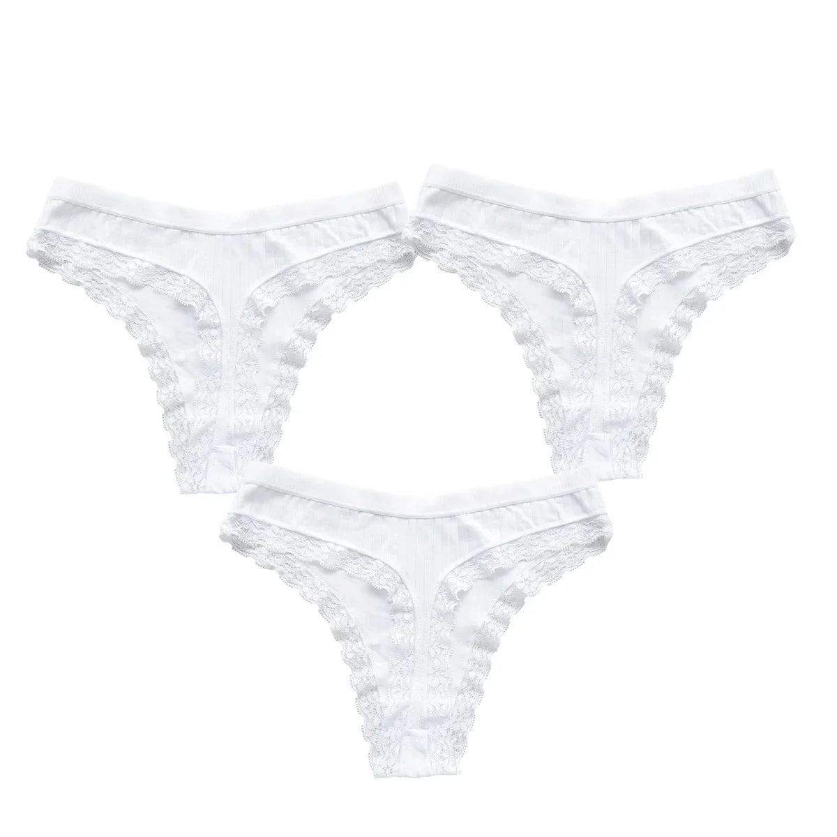 3Pcs/Set Cotton Panties Women G-string Female Underpants Sexy Lingerie Seamless Underwear Low Rise Panties M-XL Intimates