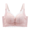 Spring And Summer New Five-breasted Thin Hole Cup Breathable Bra Without Underwire, Breast-proof Sagging Underwear Looks Thin Bh