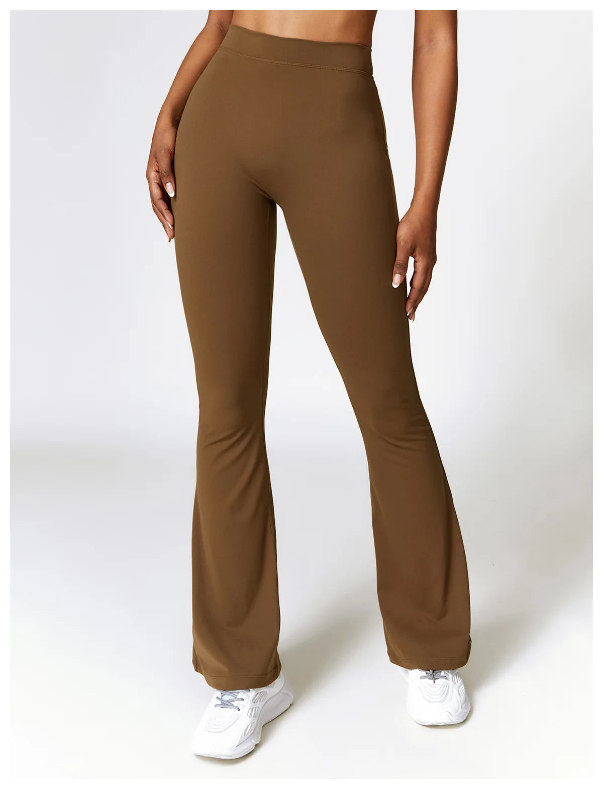 Sexy Sports Leggings Women V Back Scrunch Flares Leggings High Waist Yoga Flares Pants Push Up Gym Leggings Women Yoga Clothes