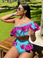 Printed Long Sleeves Women Swimsuits With Beach Cover Ups 2025 Swimwear Lady Bodysuit Holiday Outfits Cheap Clearance