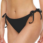 Women Summer Side Tie Bikini Bottoms Triangle Cut Swimwear Quick Dry Solid Color Beachwear For Pool Vacation Swimming Trunks