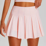 Fitness Tennis Short Skirts Women's Quick Cooling Sensation Sunscreen Pleated Skirt Outdoor UV Resistant Dance Golf Yoga Clothes