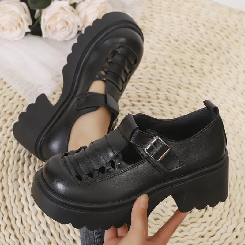 Women Spring Summer ShoesFashion High HeelsFemale Summer Shoes Rubber Sole Non Slip Women Shoe
