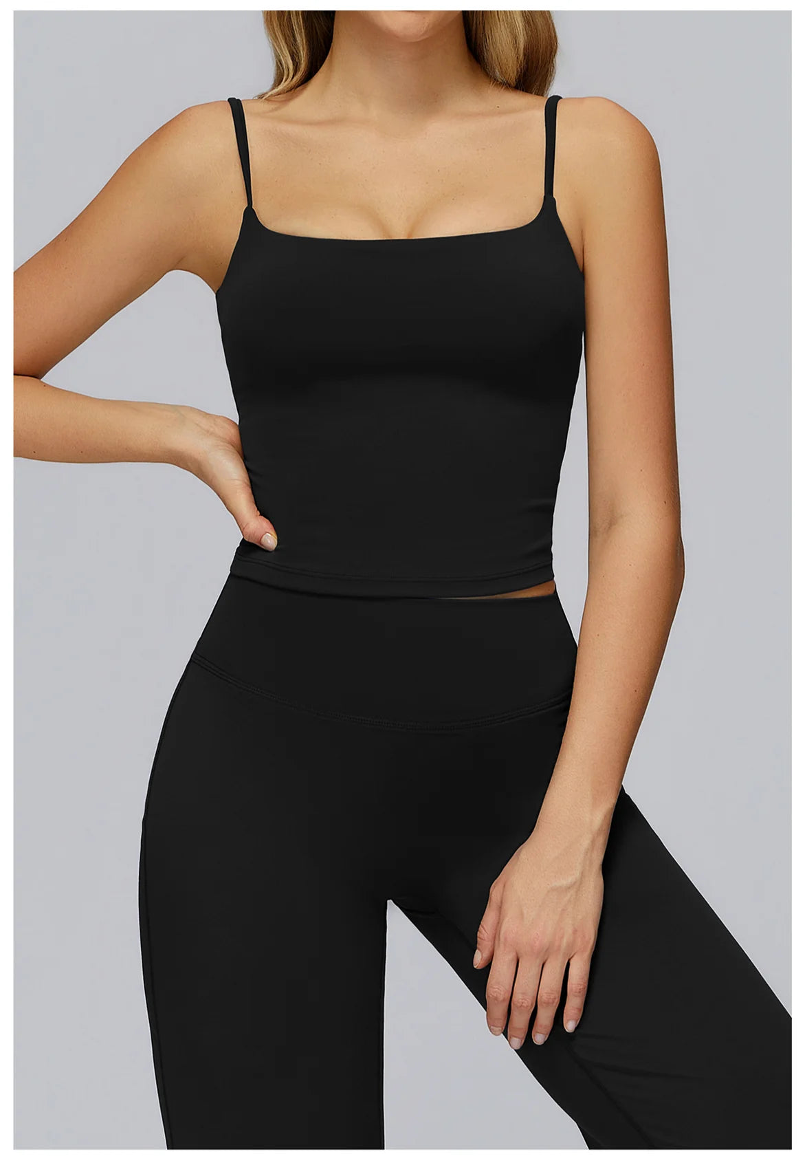 Summer Yoga Tank Top Women Breathable Sport Bra Gym Running Casual Vest Comfort Fit Workout Top Female Shockproof Yoga Underwear