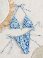 Sexy Micro Bikini Women Swimsuit Trend Two-piece Thong Bikini Set Lace Up Beach Wear Female Swimwear for Woman Bathing Suit