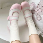 Small Cute Round Toe Flat Sole Shoes 2026 Spring and Summer Versatile Color Blocked Casual Simple Daily Not Tiring Women's Shoes