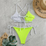 2025 String Bikini Women Brazilian Swimsuit Sexy Push Up Swimwear Female Bathers Bathing Swimming Suit Summer Beachwear