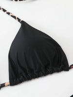 Triangle Halter Thong Bikinis 2026 Women Sexy Swimsuit Dot String Swimwear Female Bathers Bathing Swimming Swim Suit Beachwear