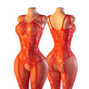Transparent Sexy Bodysuit For Women Teddy Hot Full Bodystockings Romantic Crotchless One Piece Erotic Lingerie