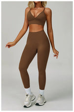 2/3PCS Seamless Sport Yoga Set Women's Breathable High Waist Fitness Sportwear Women Sports underwear Set Gym Workout Clothes