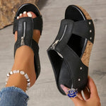 Women Sandals New Summer Roman Open Toe Platform Shoes Women Retro Peep Toe Wedges Shoes Women Casual Design Sandals