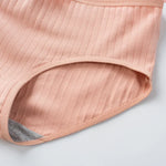 5Pcs/Set Cotton Briefs Women Panties Sexy Lingerie Women's Underpants Low Waist Panty Comfy Breathable Seamless Underwear