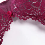 Fashion Bras For Womens Lingerie Lace Bra Underwire Plus Size Brassiere Sexy Underwear BH TopB C D DD E F Cup