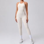 Women's Yoga Jumpsuits Sports Fitness Hip-lifting Cross Beauty Back Adjustable Straps One-piece Training Workout Gym Bodysuits