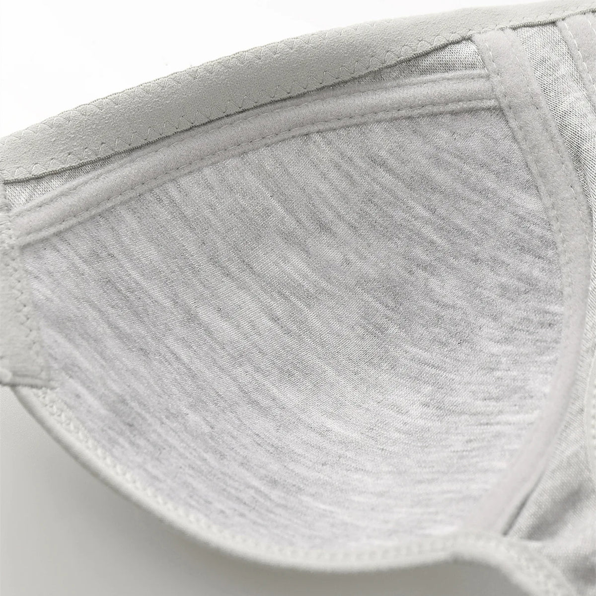 Women's Bra Wire-Free Front Closure Solid Color Full Coverage Fixed Cups More Considerate for Middle-Aged And Elderly Individual