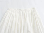 Foridol Solid White A-line Long Skirt Spring Summer Women Elegant Pleated Skirt Bottoms 2025 High Waist Female Faldas Mujer