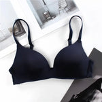 2Pcs/Set Padded Bras For Women Push Up Bra Underwear Non-wire Brassiere Sexy Lingerie Solid Color 3/4 Cup Comfort Intimates