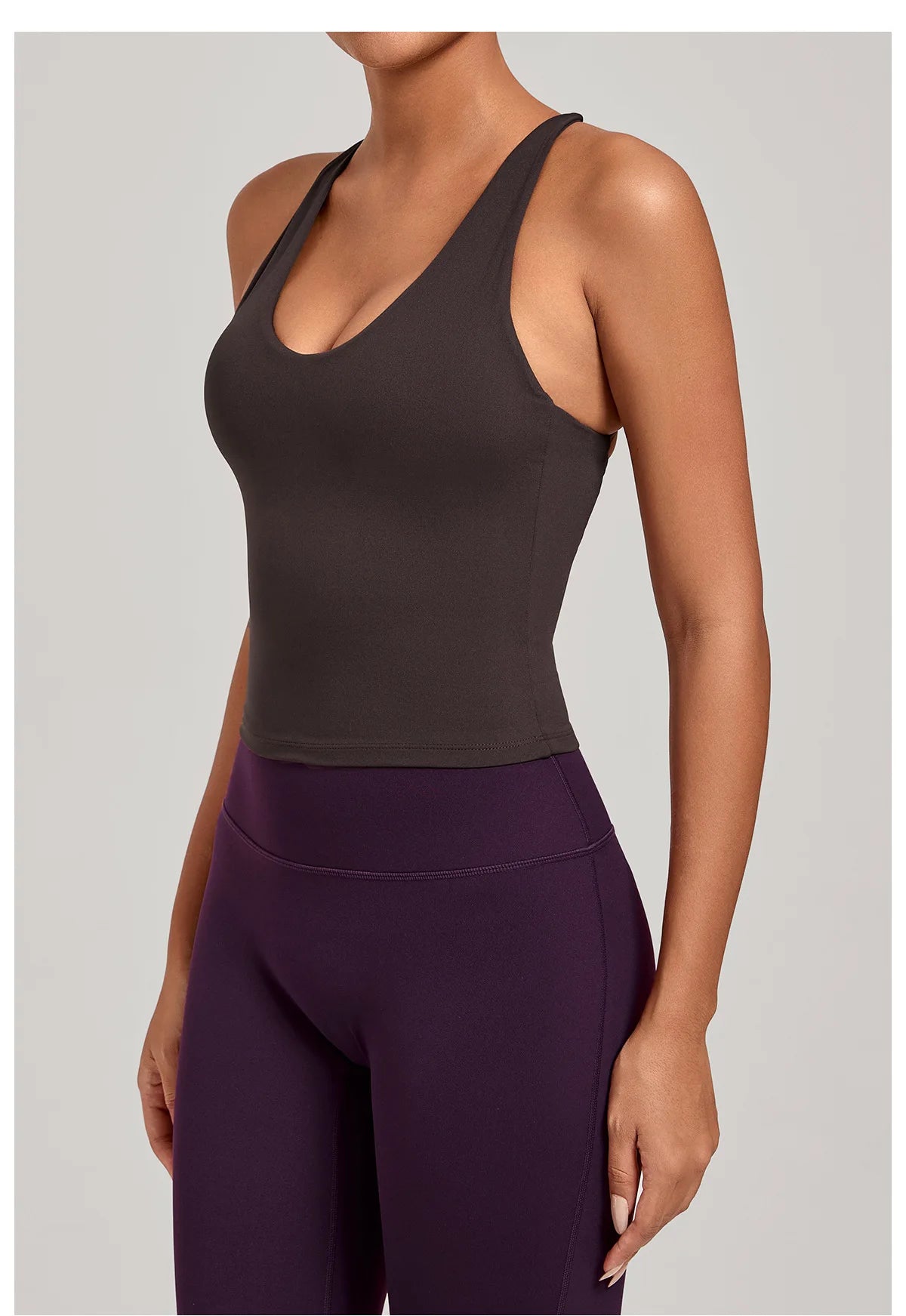 Women Sports Yoga Vest With Cross Shoulder Straps Quick Drying Sexy Yoga Bra Gym Breathablefitness Push Up Training Sports Vest