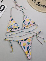 2025 Polka Dot Mini Micro String Bikini Women Swimsuit Female Bikinis Brazilian Swimwear Two Pieces Bikini Set Bathing Suit Swim