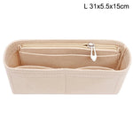 1PC Felt Insert Bag Organizer, Makeup Organizers, Liner Perfect for Brand Women's Handbags For And Cosmetic Bags〔Nest〕