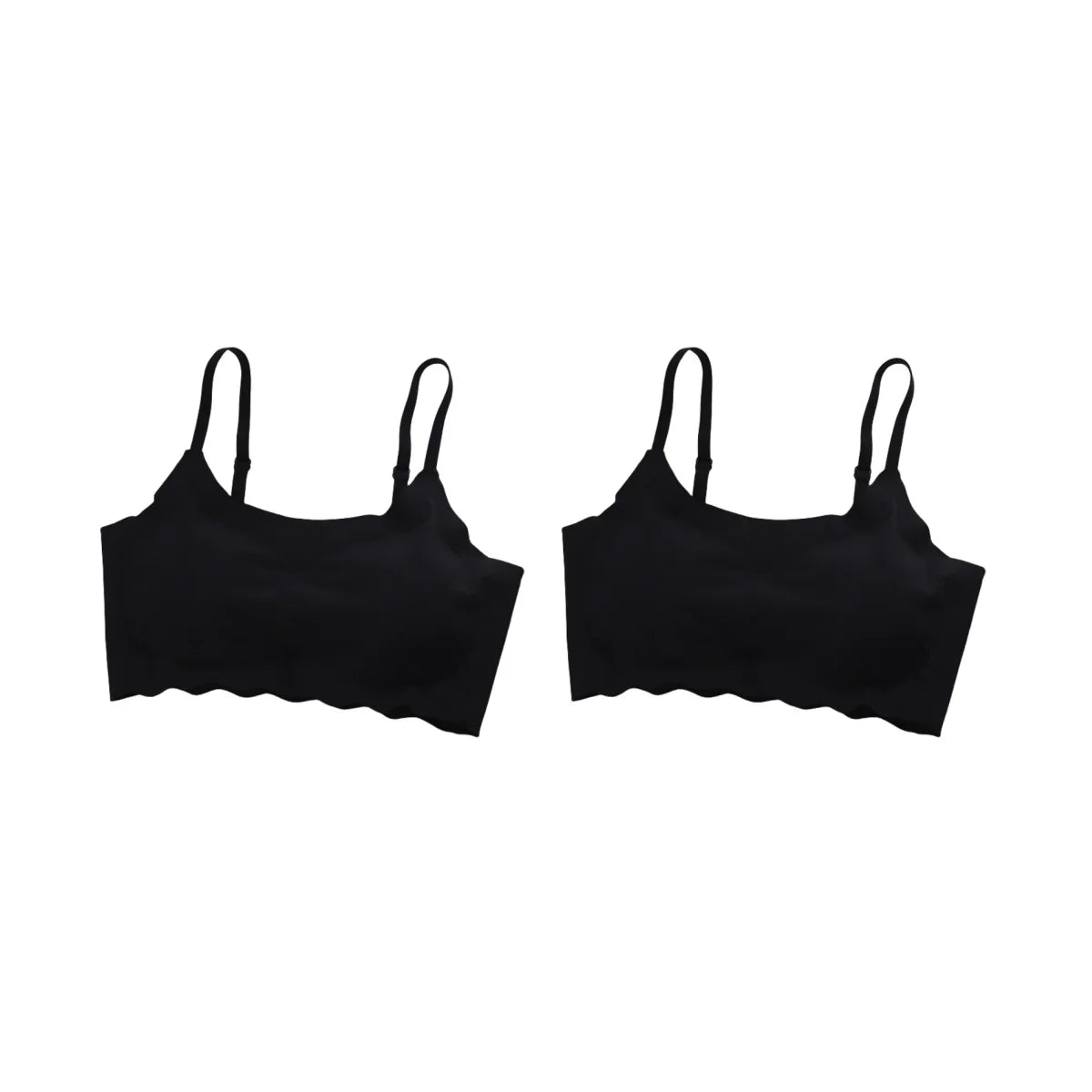 2Pcs/Set Push-Up Bras For Women Tube Top Seamless Underwear No Steel Ring Soft Support Bra Female Breathable Sexy Lingerie