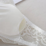 Lace Bra Tube Top Women Non-wire Bra Top Cross Straps Crop Top Beauty Back Underwear Floral Lace Bralette Sexy Lingerie