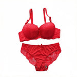 Women Lace Bra and Panty Sets Sexy Floral Print Push Up Underwear Women's Brassiere Intimate multicolored Lingerie Set A2155