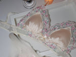 MOYISU Luxury Chinese Style Pure Desire Girl Bra Thin Triangle Cup Purple Embroidery Light Luxury Silk Sexy Lace Underwear Set