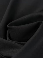 Womens High Waisted Straight Leg Pants Stretchy Black Solid Commuting Trousers Color Elegant And Essential For Office Wear Jeans