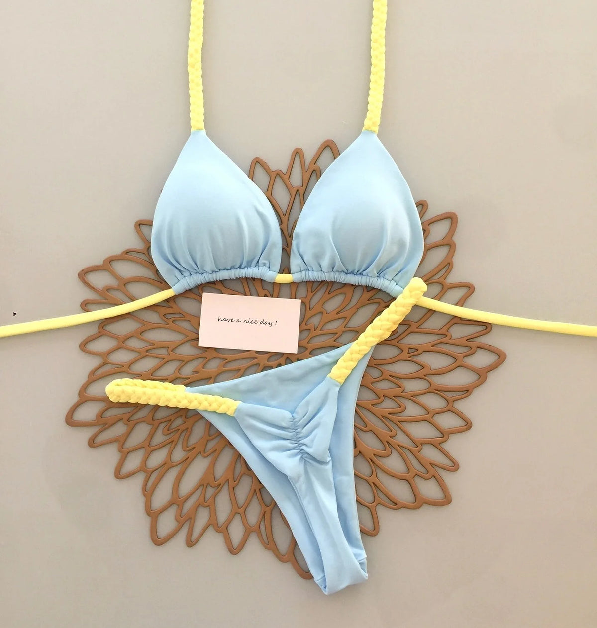 New Micro Bikinis Push Up Women Swimsuits Sexy Swimwear Brazilian Bikini Set Thong Biquini Solid Swimsuit Summer Beachwear