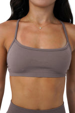 Sports Bra Women Padded Yoga Top Seamless Gym Bra Top Back Cross Workout Tank Top Push Up Fitness Crop Top Running Underwear