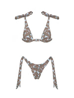 2026 Fashionable Boho Chic Bikini Set with Unique Paisley Design Perfect for Beach Wear and Pool Parties Summer Getaways