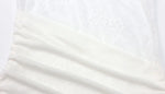Ahagaga Eelgant Dresses For Women Slash Neck Lace Patchwork Sheath Fashion Slim Fit Trend Party Female Long Sleeves Summer Robes