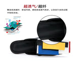 Summer Women Slipper High Block Heels Mules Party Club Ladies Mixed Color White Outdoor Slip-on Square Toe Shoes