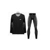 Thermal underwear set base layer top and pants men's slim-fit ultra-thin silky light autumn clothing t shirt pants set 9C1Y