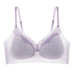 10A Antibacterial Cooling Bra for Small Chest, Summer Breathable Bralette, Wireless No Show, Anti-Sagging & Comfort Wear MOYISU