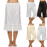 Women’s Pajama Pants Lace Trim Loose High Waist Sleepwear Bottoms Elastic Waist Band Nightwear Trousers