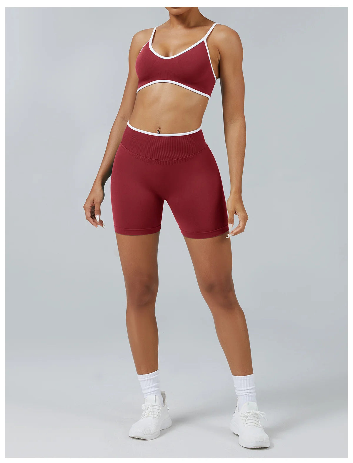 2PCS Yoga Suit Seamless Sports Set Gym Outfits Women Tracksuit Running Workout Clothes Sports Bra Athletic Wear Yoga Clothing