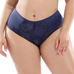 Beauwear Sexy Lace Panties For Women Briefs Set Seamless Lingerie Solid High-Waist Nylon Panty Female Underpants Underwear
