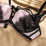 2024 Autumn/Winter 1/2 Bra Fashion Hollow Lace Push Up Bra Sexy Underwear Women Lingerie Intimates FW6051
