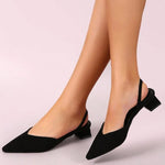 Shoes for Women Hot Sale Slingbacks Women's High Heels Shallow Mouth Office and Career Sexy Slip-on Toe Cap Gladiator Sandals