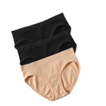 3Pcs/Set Seamless Classic Briefs Women Low Waist Panties Female Underpants Sexy Lingerie Sports Full Coverage Panty Underwear