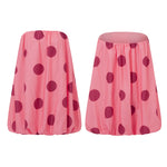 Women Mini Dress Dot Print Backless Tube Dress Summer Party Fashion Casual Strapless Dress