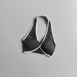Shockproof Breathable Sports Bra Halter Neck Vest with Chest Pad for Gym Running Yoga Pilates Training Fitness Back Beauty