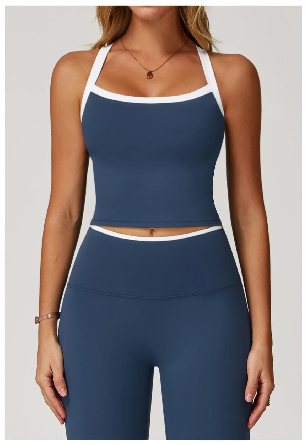 Women's Pilates Tank Top Push-Up Sports Bra Hollow Breathable Fitness Bras Gym Yoga Vest Running Tops High Strength Sportswear